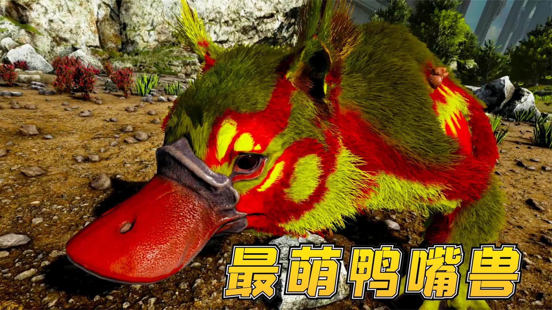 方舟恐龙41:最萌鸭嘴兽来袭,水陆空三栖生物,就是一个字帅