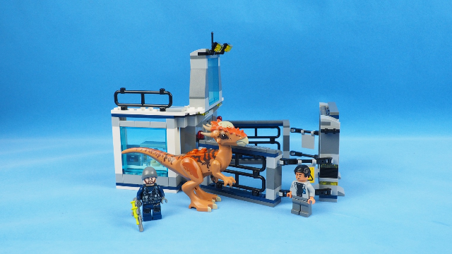 乐高搭建:乐高侏罗纪世界75927冥河龙实验室大逃亡评测