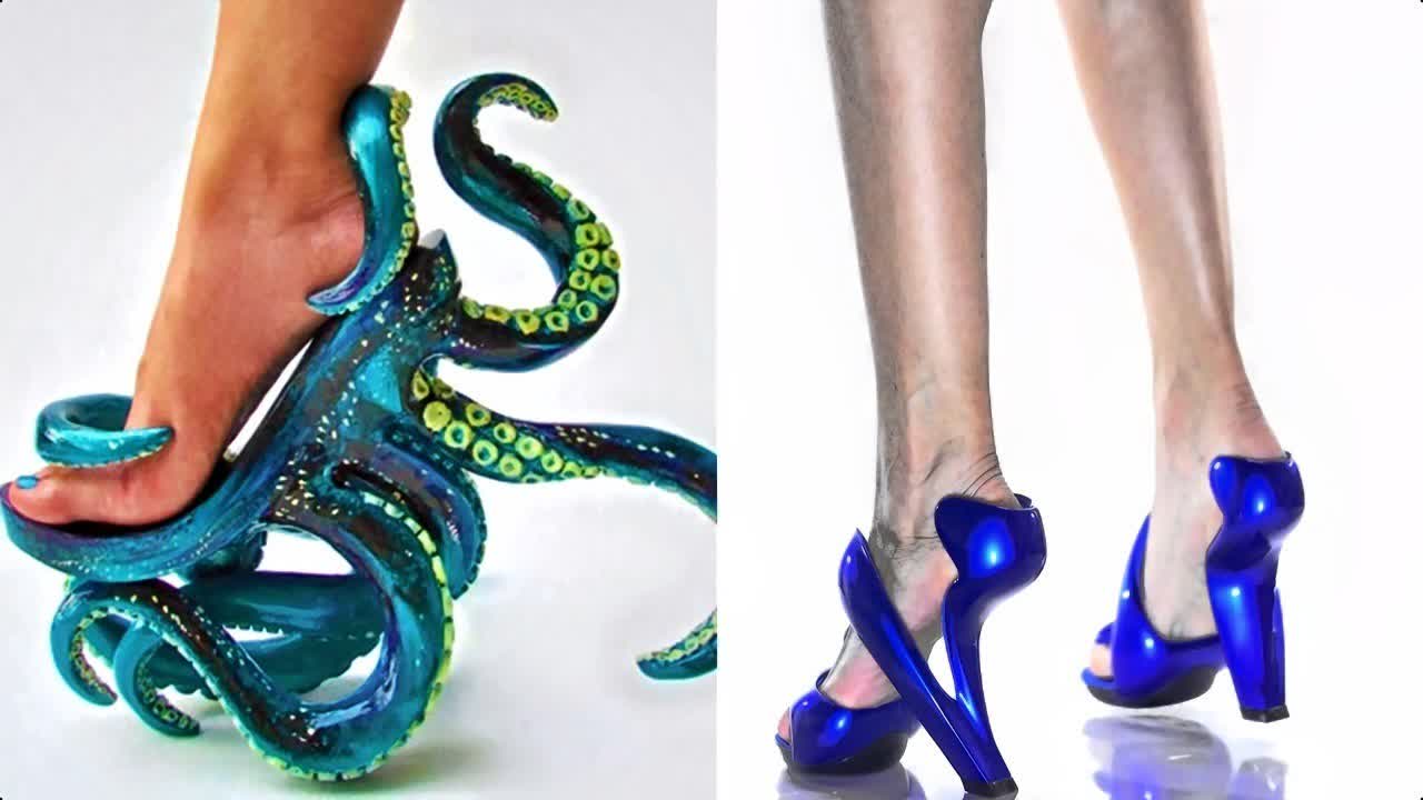 盘点四双最奇葩的高跟鞋!这就是传说中的小浪蹄子?