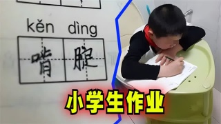 爆笑解说：小学生写的作业，给我整笑了！